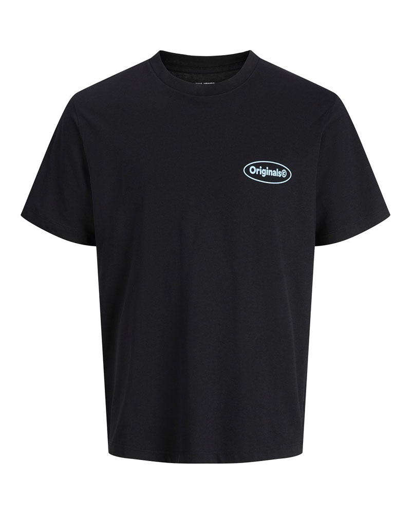 JACK & JONES JORRIVIERA VINTAGE POSTER BACK TEE SS CN - 12295202