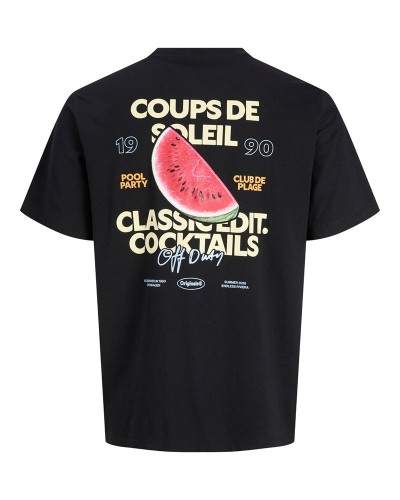 JACK & JONES JORRIVIERA VINTAGE POSTER BACK TEE SS CN - 12295202