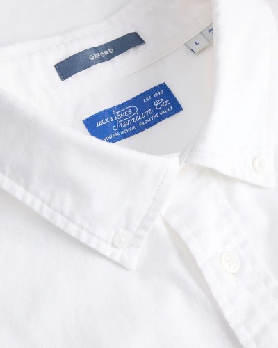 JACK & JONES JPRBLUHARVEY OXFORD S/S SHIRT - 12294964
