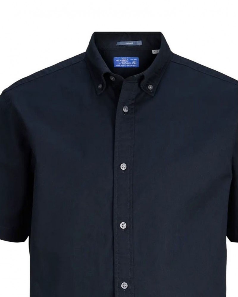JACK & JONES JPRBLUHARVEY OXFORD S/S SHIRT - 12294964