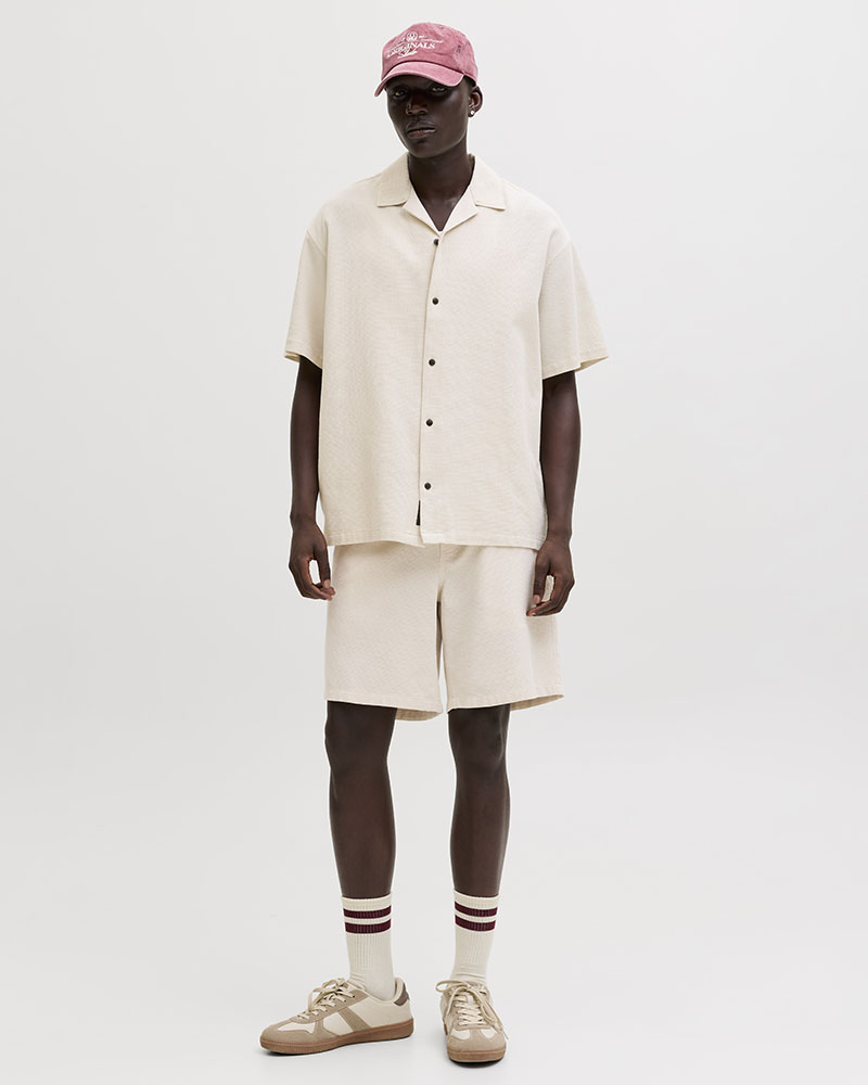 JACK & JONES JPSTJAIDEN WAFFLE RESORT SHORT REG - 12295862