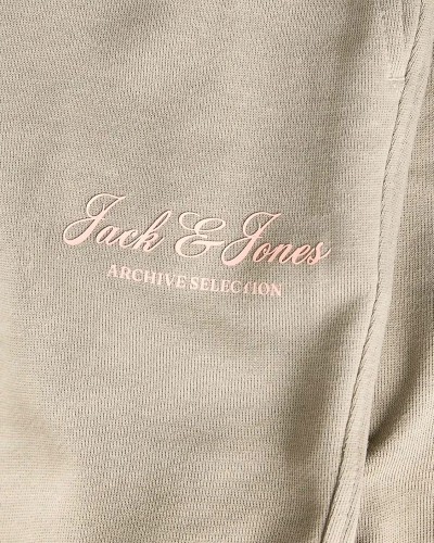 JACK & JONES JPSTGORDON ARCHIVE COLOR SWEAT SHORT MID - 12298257
