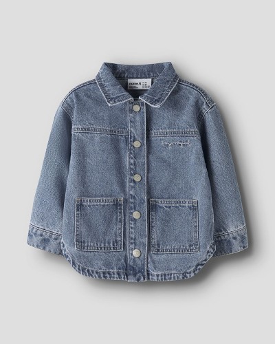 NAME IT NMFLUNA GLITTER DNM JACKET 4577-IM L - 13255127