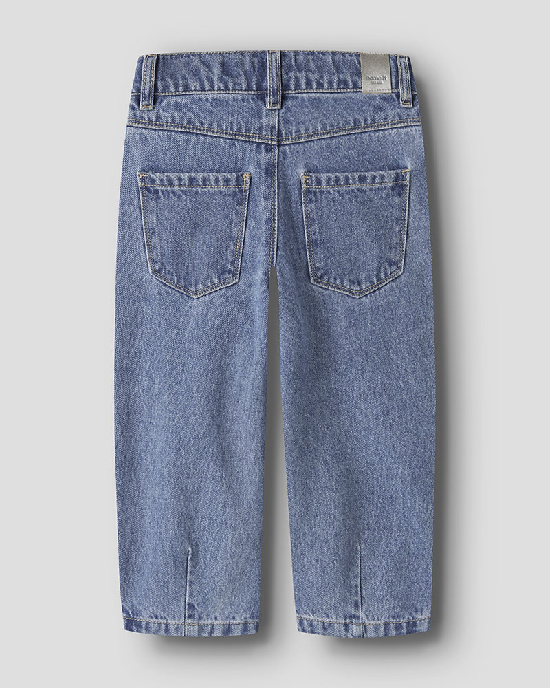 NAME IT NMFBELLA BARREL GLITTER JEANS 4577-IM L - 13255126