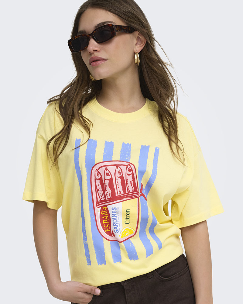 ONLY ONLVIVVI S/S LOVELY TOP JRS - 15346761