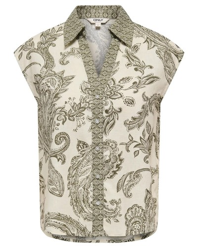 ONLY ONLMISA LEYA S/L PAISLEY SHIRT WVN - 15373649