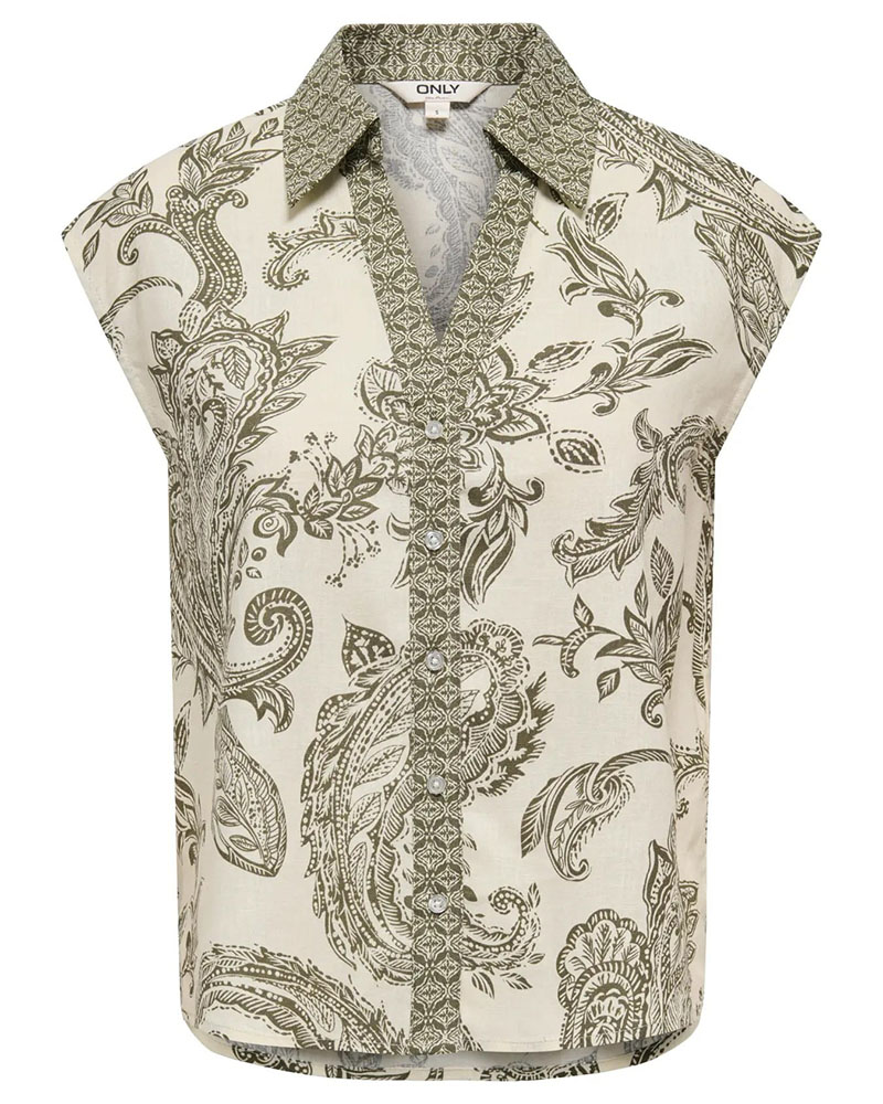 ONLY ONLMISA LEYA S/L PAISLEY SHIRT WVN - 15373649