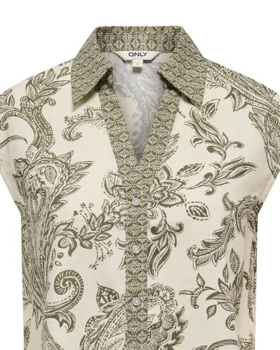 ONLY ONLMISA LEYA S/L PAISLEY SHIRT WVN - 15373649