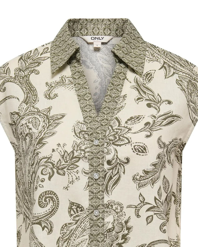 ONLY ONLMISA LEYA S/L PAISLEY SHIRT WVN - 15373649