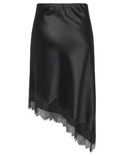ONLY ONLFARAYA SATIN LACE SKIRT WVN - 15380116