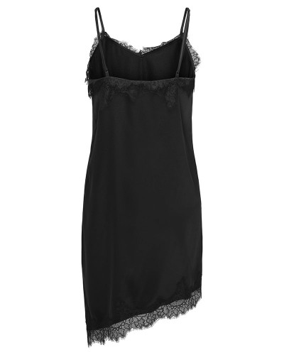 ONLY ONLBELLA STRAP SATIN LACE DRESS WVN EX - 15380521