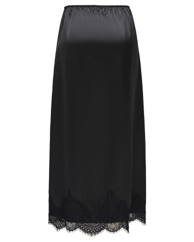 ONLY ONLBELLA SATIN LACE SKIRT WVN EX - 15380523