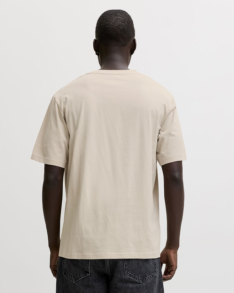 JACK & JONES JJEDENVER LOGO TEE SS O-NECK SN - 12298726