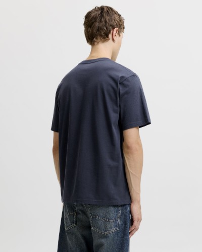 JACK & JONES JJEDENVER LOGO TEE SS O-NECK SN - 12298726