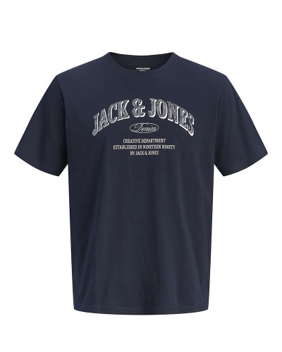 JACK & JONES JJEDENVER LOGO TEE SS O-NECK SN - 12298726