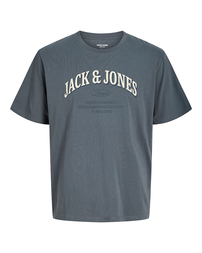 JACK & JONES JJEDENVER LOGO TEE SS O-NECK SN - 12298726