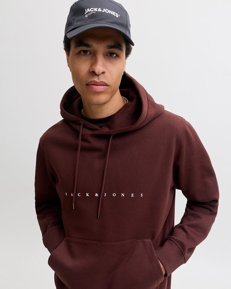 JACK & JONES JJESTAR JJ SWEAT HOOD NOOS - 12233972 JACK & JONES JJESTAR JJ SWEAT HOOD NOOS - 12233972