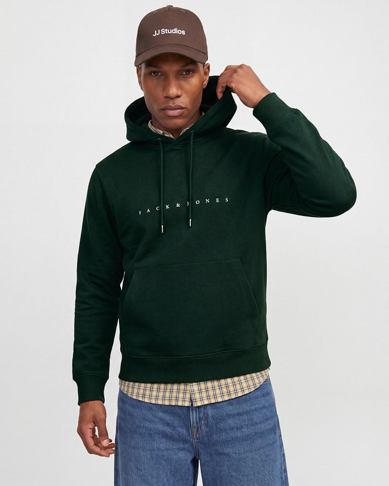 JACK & JONES JJESTAR JJ SWEAT HOOD NOOS - 12233972 JACK & JONES JJESTAR JJ SWEAT HOOD NOOS - 12233972