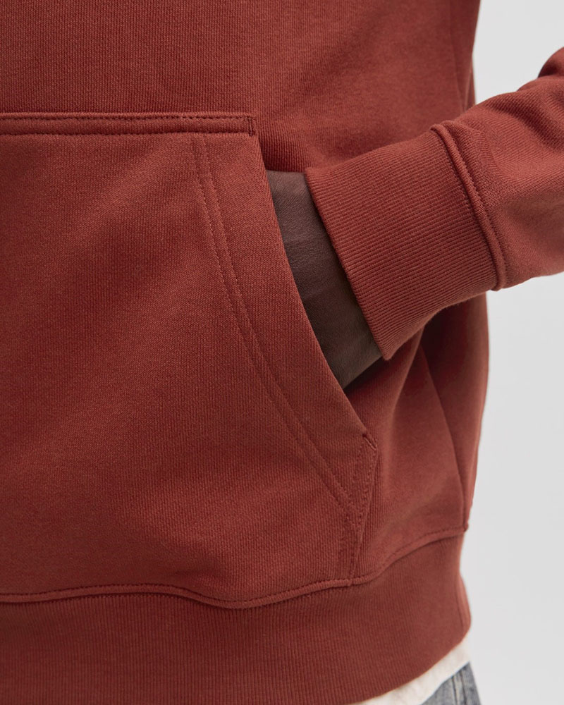 JACK & JONES JJEDENVER LOGO SWEAT HOOD SN - 12298730