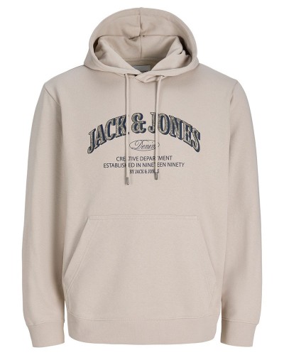 JACK & JONES JJEDENVER LOGO SWEAT HOOD SN - 12298730