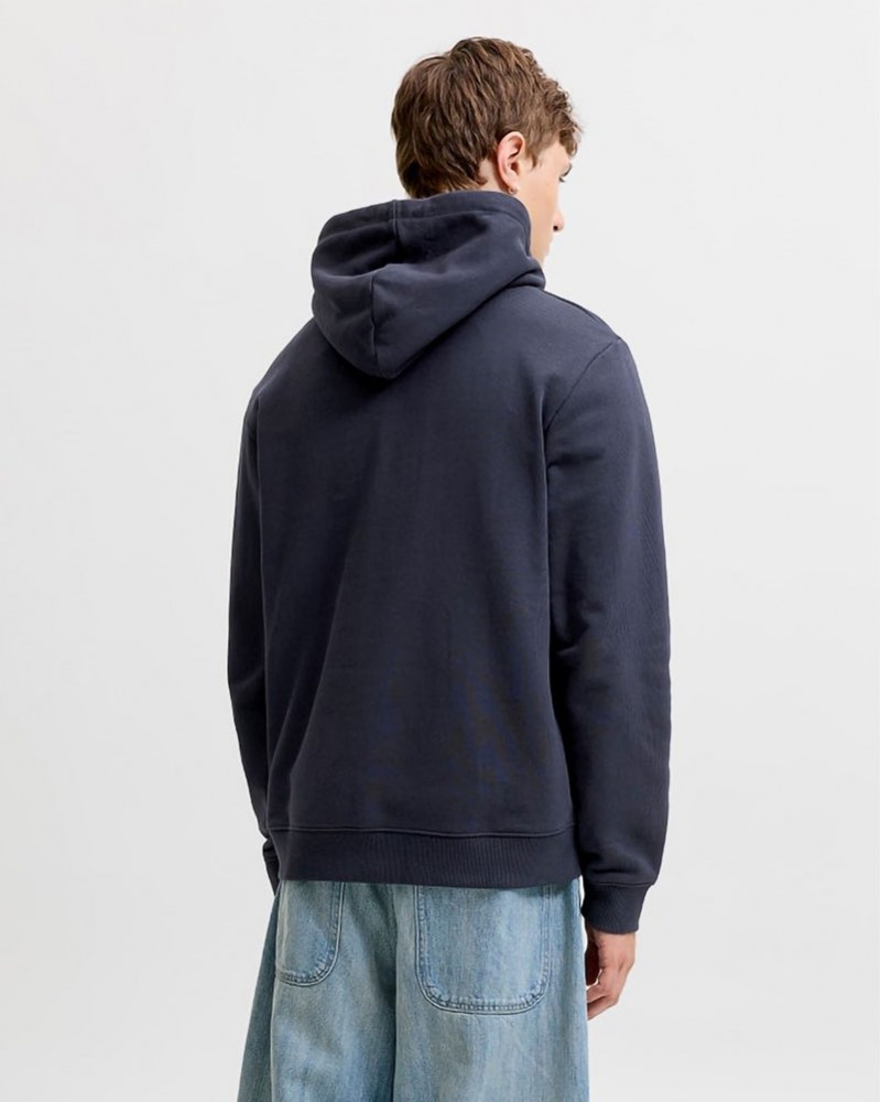 JACK & JONES JJEDENVER LOGO SWEAT HOOD SN - 12298730