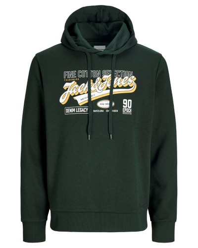 JACK & JONES JJELOGO SWEAT HOOD 2 COL AW26 SN - 12299467