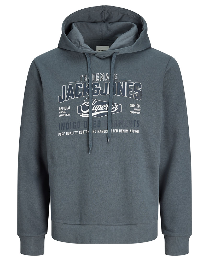 JACK & JONES JJELOGO SWEAT HOOD 2 COL AW26 SN - 12299467