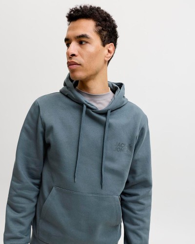 JACK & JONES JJECORP LOGO SWEAT HOOD NOOS - 12152840