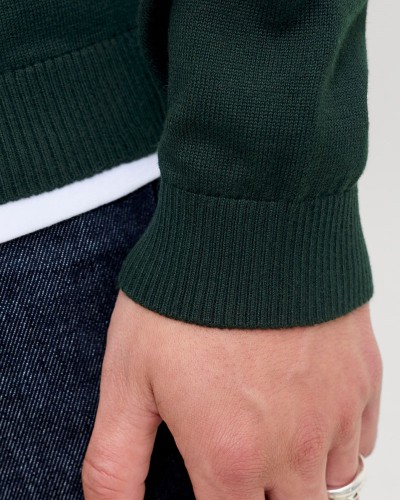JACK & JONES JJEBASIC KNIT CREW NECK NOOS - 12137190