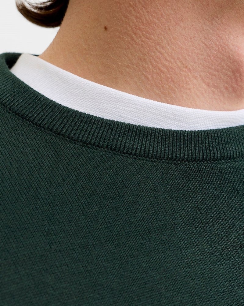 JACK & JONES JJEBASIC KNIT CREW NECK NOOS - 12137190