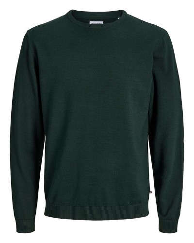 JACK & JONES JJEBASIC KNIT CREW NECK NOOS - 12137190