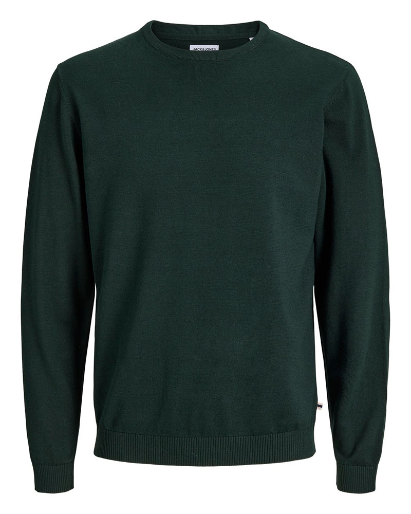 JACK & JONES JJEBASIC KNIT CREW NECK NOOS - 12137190