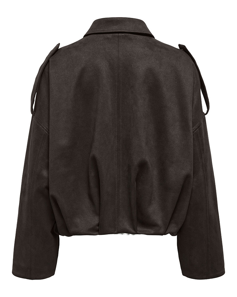 ONLY ONLMOON-STINA FAUX SUEDE BOMBER PNT NOOS - 15381024