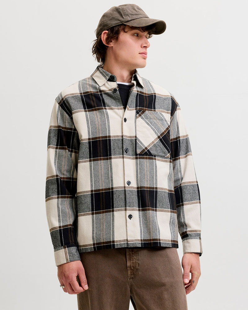JACK & JONES JJEJACKSON OVERSHIRT LS SN - 12300088