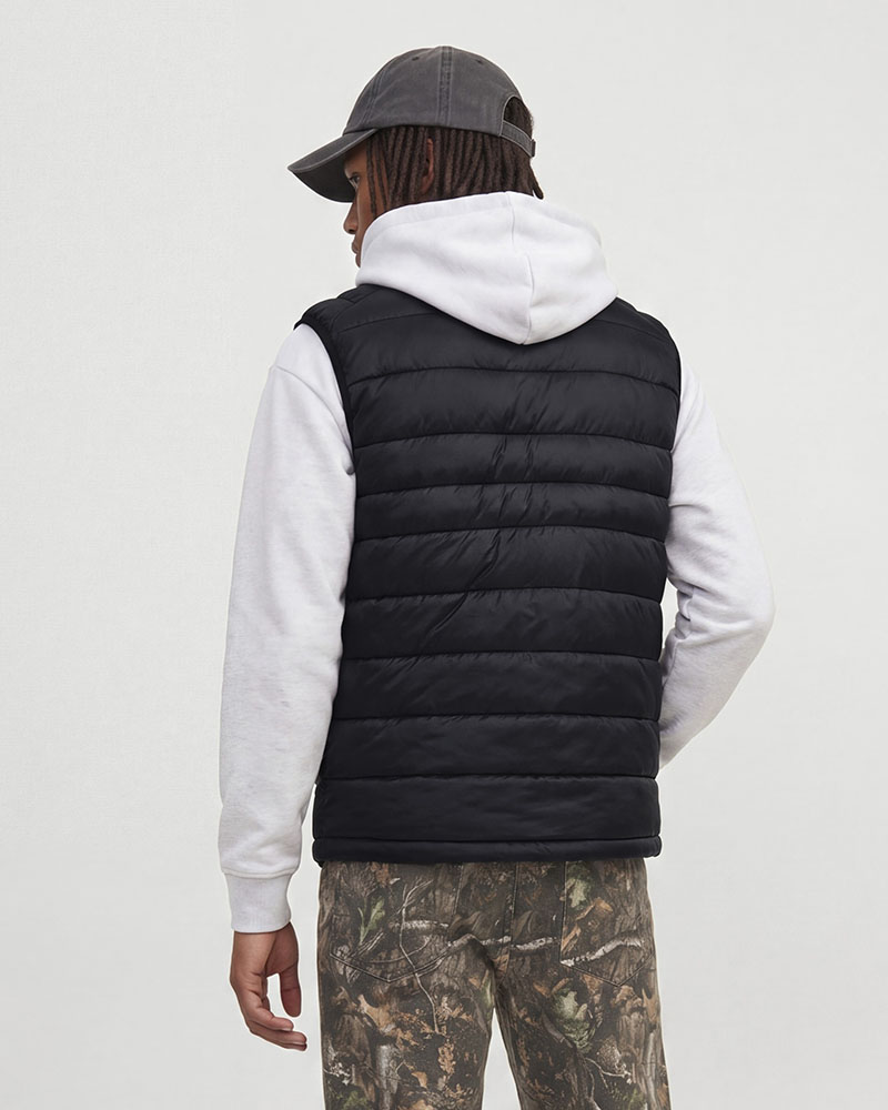 JACK & JONES JJEKINGSLEY LIGHT BODYWARMER COLLAR NOOS - 12298870