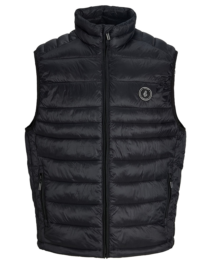 JACK & JONES JJEKINGSLEY LIGHT BODYWARMER COLLAR NOOS - 12298870