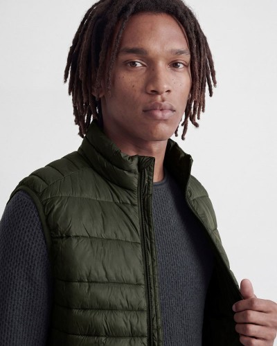 JACK & JONES JJEKINGSLEY LIGHT BODYWARMER COLLAR NOOS - 12298870