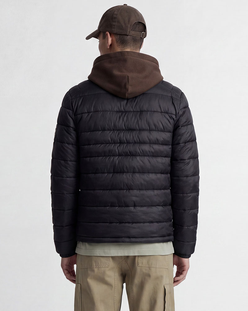 JACK & JONES JJEKINGSLEY LIGHT PUFFER COLLAR NOOS - 12298868
