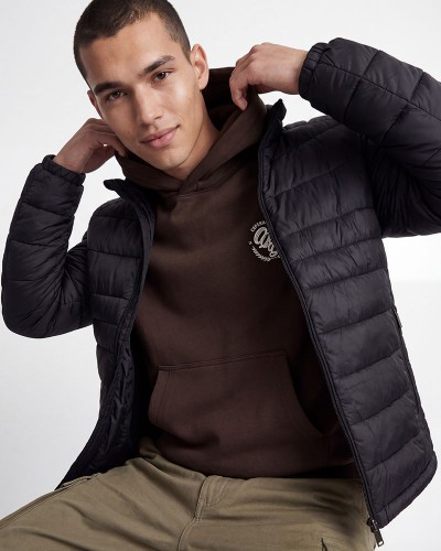 JACK & JONES JJEKINGSLEY LIGHT PUFFER COLLAR NOOS - 12298868