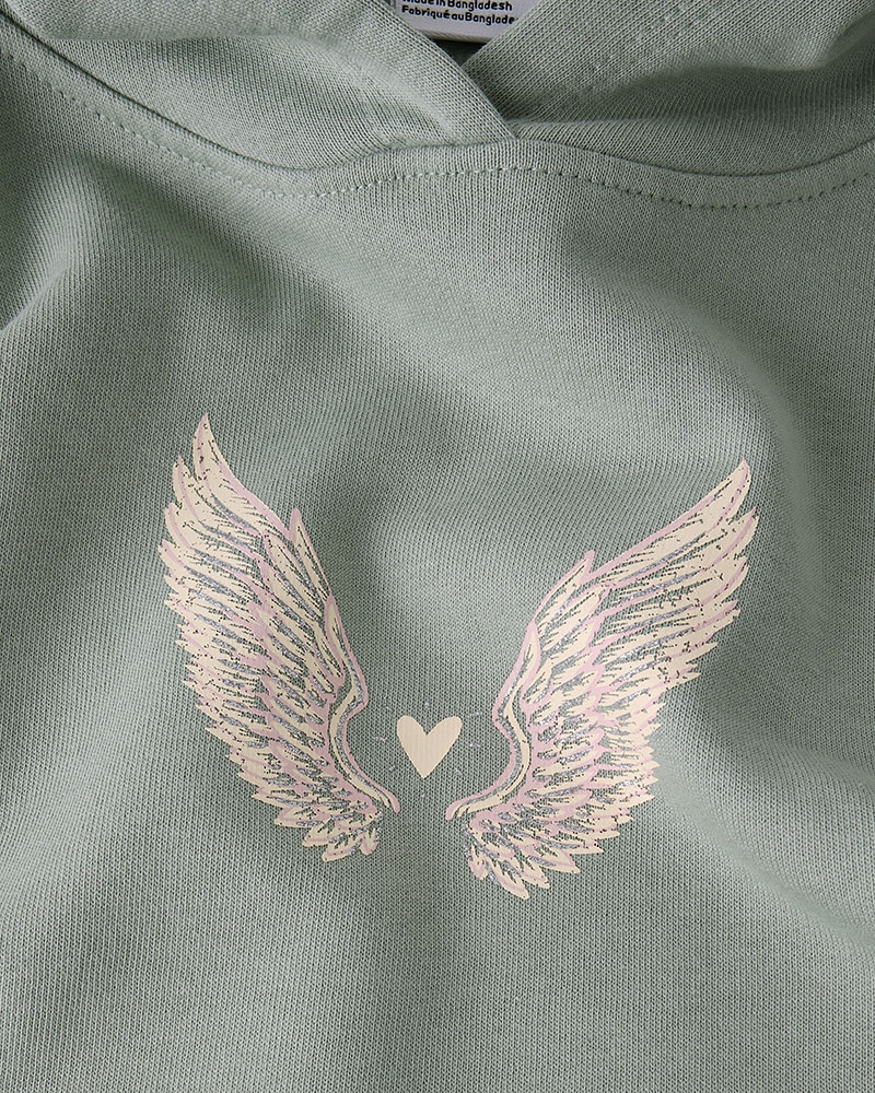 NAME IT NKFLOTUSE LS RLX SWEAT WH BRU - 13258327