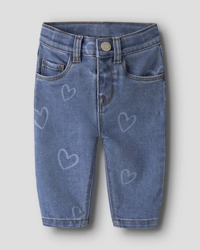 NAME IT NBFROSE MOM AOP JEANS 4044-ON NOOS - 13255259