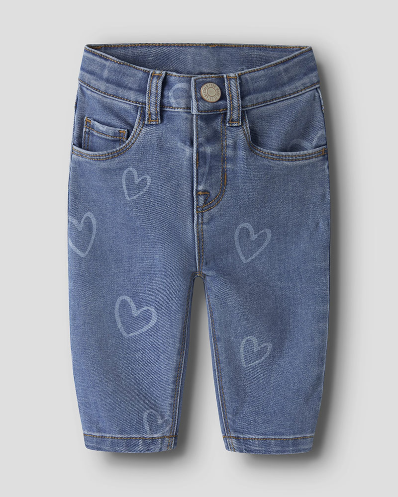 NAME IT NBFROSE MOM AOP JEANS 4044-ON NOOS - 13255259