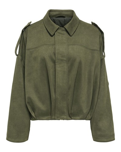 ONLY ONLMOON-STINA FAUX SUEDE BOMBER PNT NOOS - 15381024