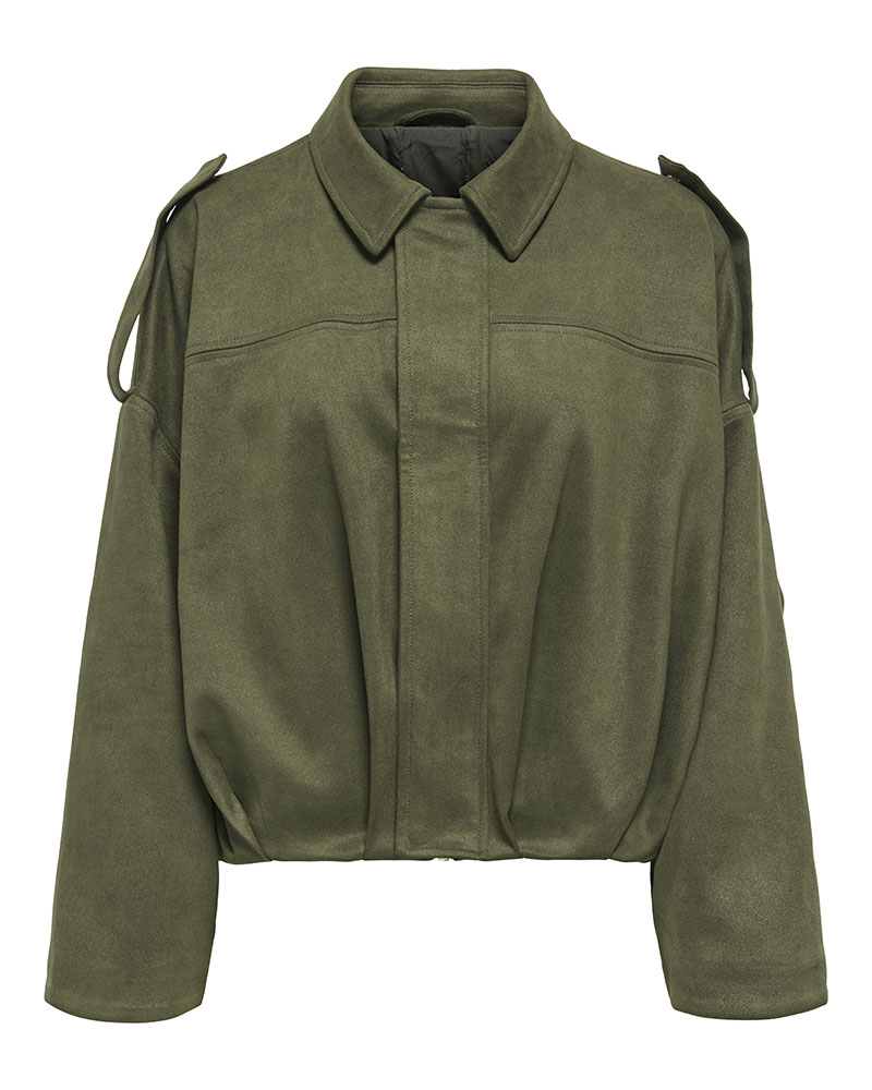 ONLY ONLMOON-STINA FAUX SUEDE BOMBER PNT NOOS - 15381024