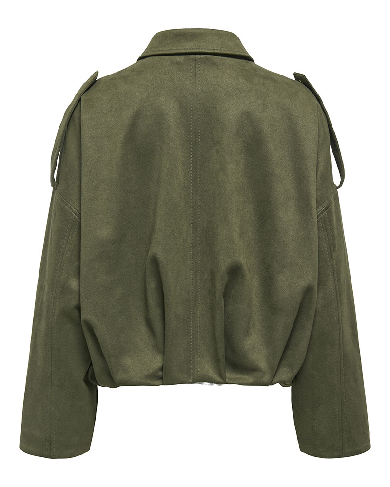 ONLY ONLMOON-STINA FAUX SUEDE BOMBER PNT NOOS - 15381024