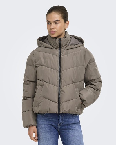 ONLY ONLCLAIR PUFFER HOOD JACKET CC OTW - 15373797