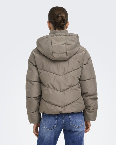 ONLY ONLCLAIR PUFFER HOOD JACKET CC OTW - 15373797