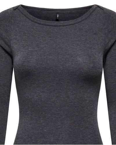 ONLY ONLDOLLY L/S BOATNECK TOP CC JRS - 15379321