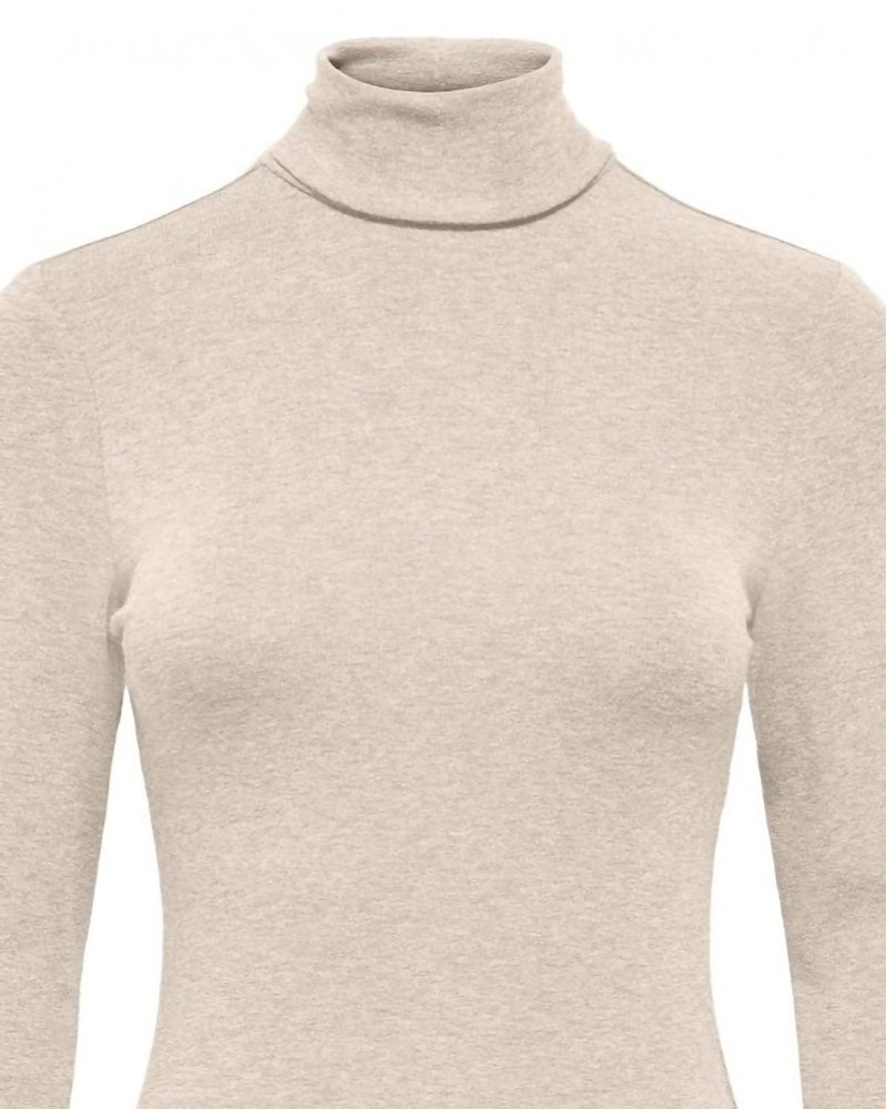 ONLY ONLDOLLY L/S ROLLNECK TOP CC JRS - 15379320
