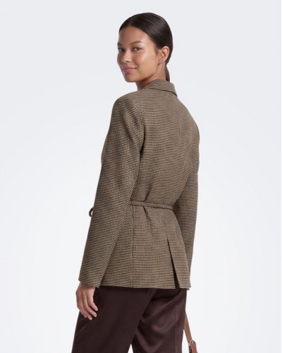ONLY ONLNELLA L/S BELT CHECK BLAZER CC TLR - 15376947